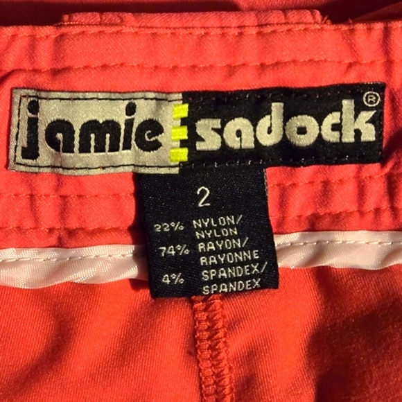 Jamie Sadock Women's Size 2 Golf Tennis Skort Hot Pink Lined 5 pockets - Picture 12 of 16